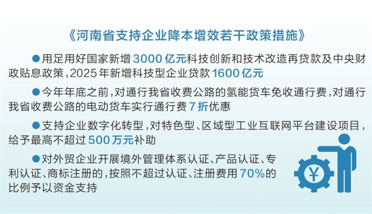 用成本減法換發(fā)展加法 河南省20項(xiàng)舉措助力企業(yè)降本增效