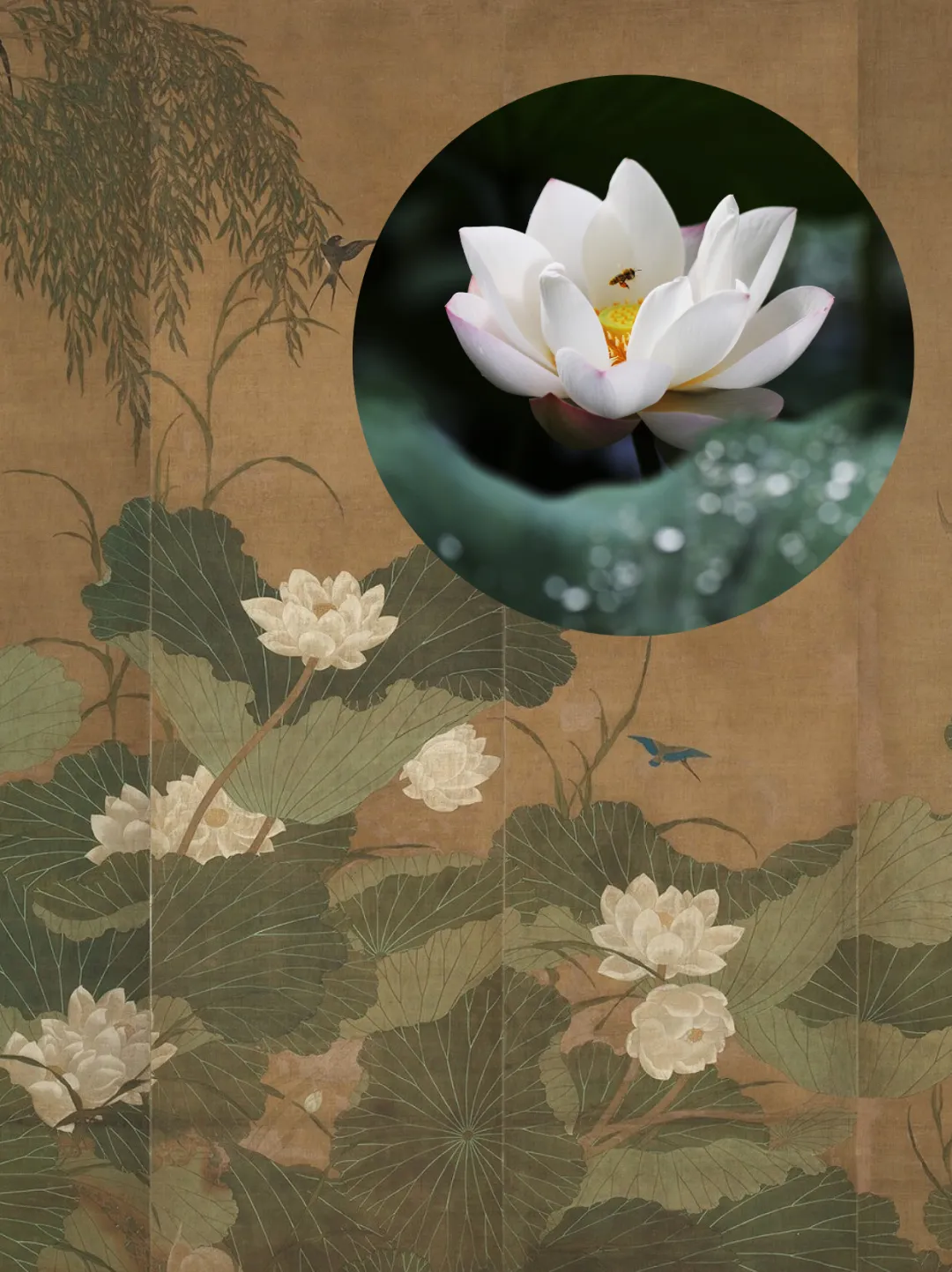 這幅畫隨便一截都能當(dāng)壁紙