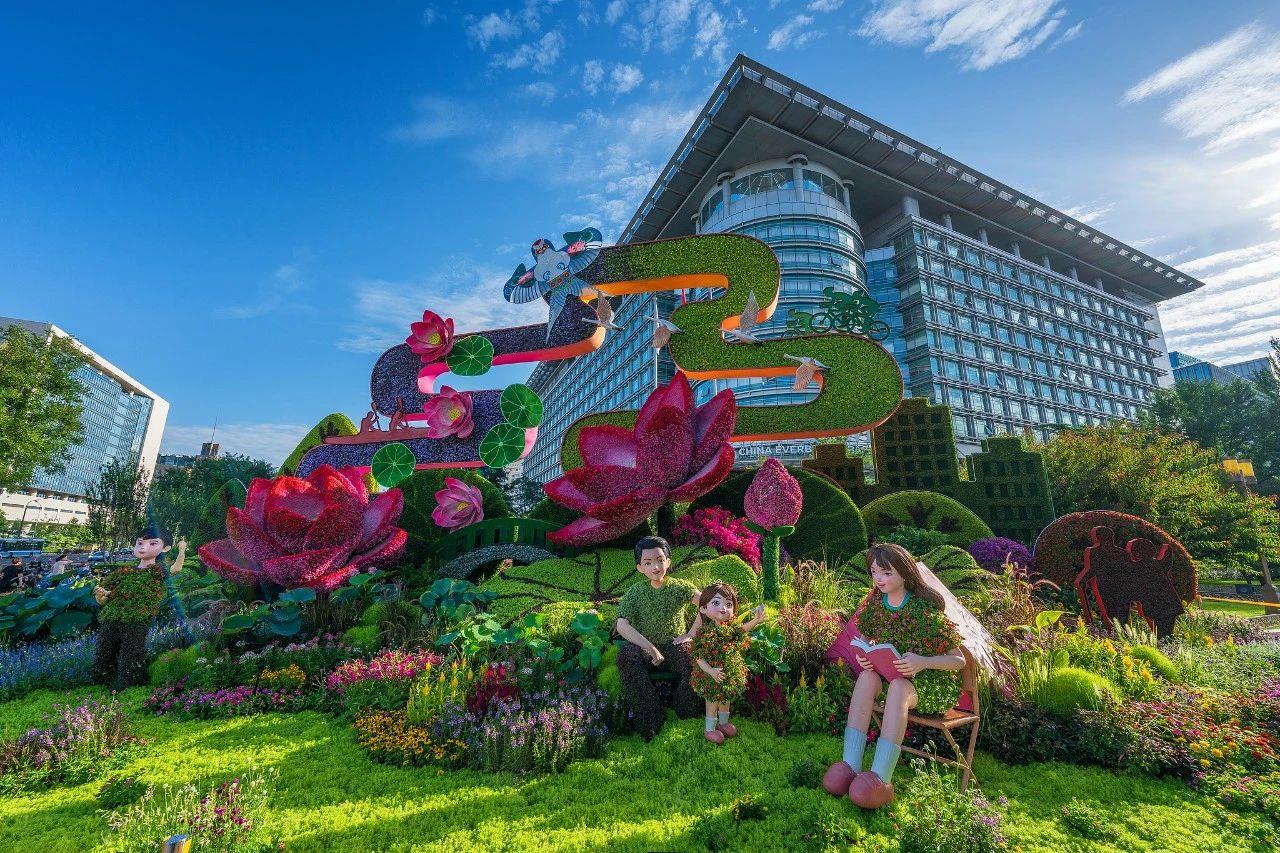 每一座花壇，都是中國！