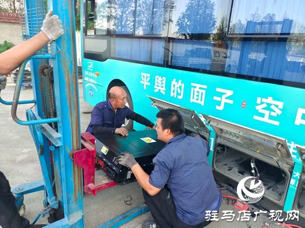 綠色出行再升級(jí)！平輿公交動(dòng)力電池全面煥新 