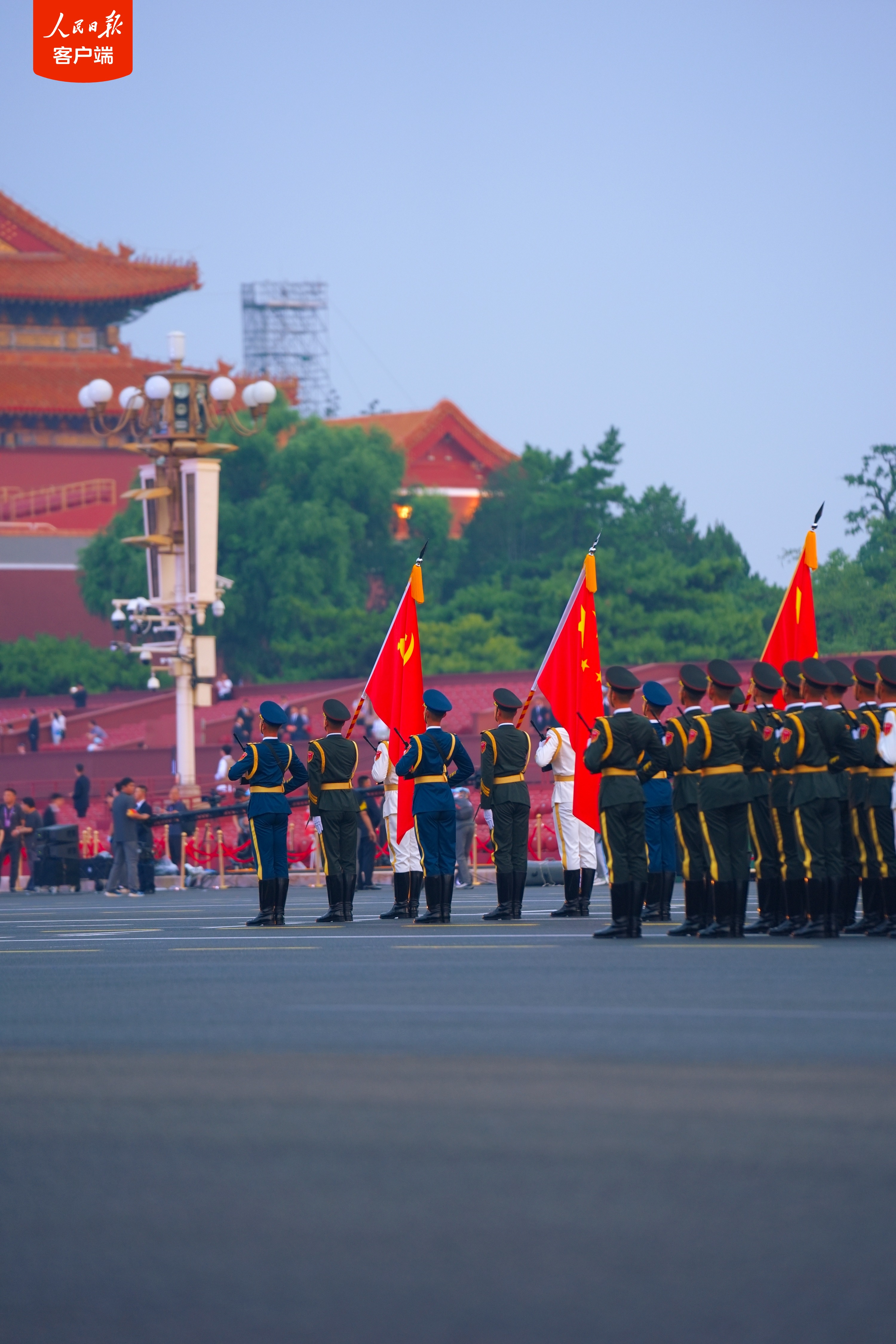 第一批復(fù)制粘貼照來了！閱兵前最新訓(xùn)練現(xiàn)場(chǎng)